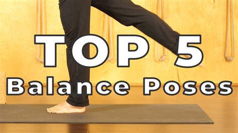 Top 5 Yoga Poses To Improve Balance Youtube