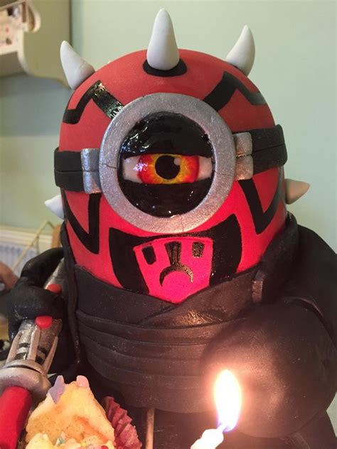 Darth Maul Minion Cake