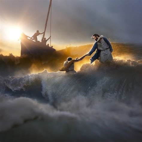 11 Stunning Pictures Of Jesus Walking On Water — Altus Fine Art