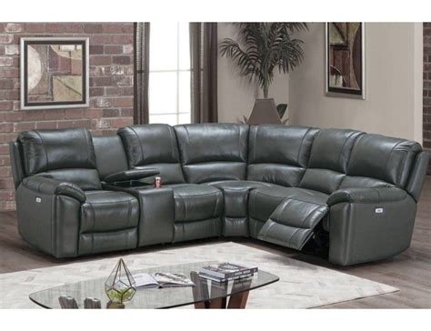 Furniture Of America Garry 2 Piece Top Grain Leather Match Sofa Set In