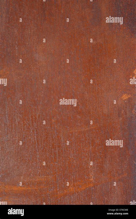 Rusted Metal Plate Stock Photo Alamy