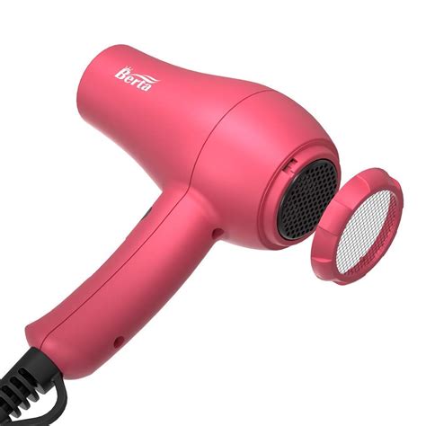 Berta 1000 Watts Mini Hair Dryer Ceramic Ionic Travel Blow Dryer Pink Ebay