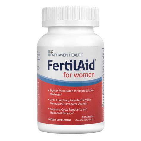 Fertilaid For Women Fertility Supplement Natural Fertility Support To