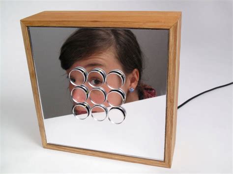 Do it yourself haircut mirror. Laser cut vibrating mirror