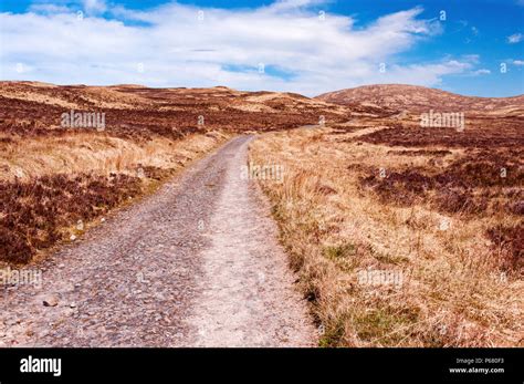 West Highland Way Trail In Rannoch Moor Scotland Stock Photo Alamy