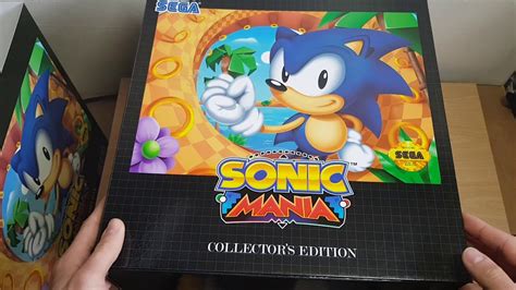 Sonic Mania Collectors Edition Unboxing Ps4 Youtube