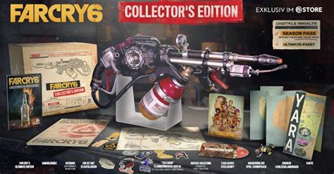 Far Cry 6 Vorbestellen Collectors Edition Mit Flammenwerfer Replikat