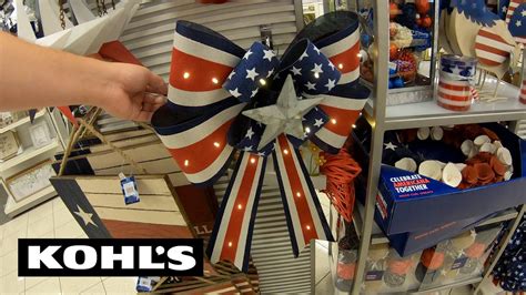 Kirkland's home decor and uniquely distinctive gifts. Kohls Americana Home Decor Shop With Me Memorial Day ...