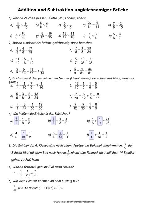 11.402 kostenlose arbeitsblätter für mathematik zum ausdrucken: Mathe Klassenarbeiten Klasse 6