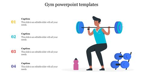 Innovative Gym Powerpoint Templates For Presentations