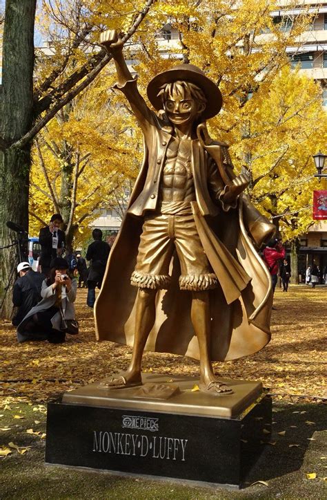 One Piece Monkey D Luffy Bronze Statue