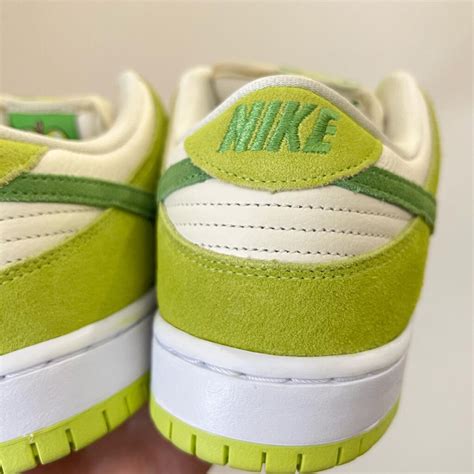 Official Photos Of The Nike Sb Dunk Low Green Apple Are Up