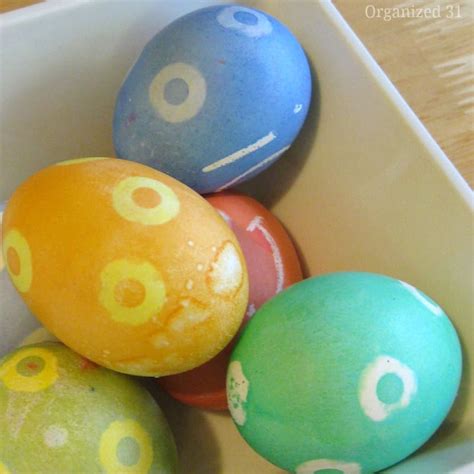 Easy Dyed Easter Egg Design Organized 31