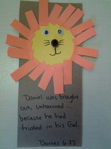 Printable Lesson For Kids On Daniel In The Lions Den