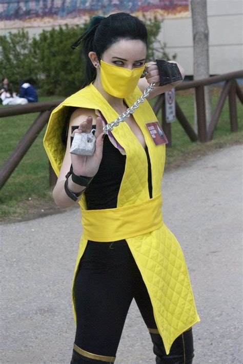 Female Scorpion Mortal Kombat Mortal Kombat Halloween Costume Mortal