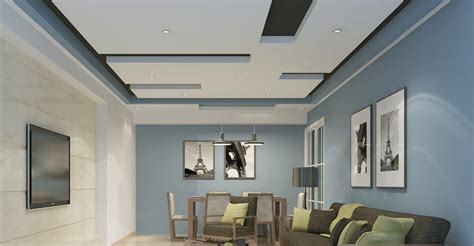 False Ceiling And Feature Wall Interior Design Albedo