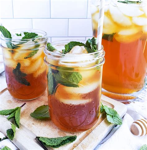 Simple Honey Mint Green Iced Tea Beautiful Eats And Things