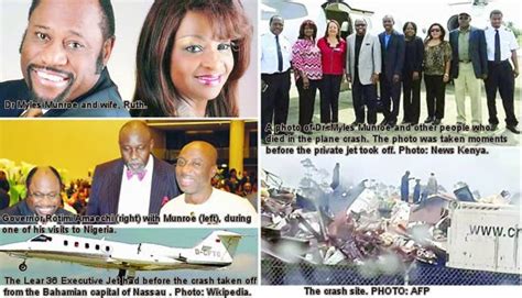 Juliana Francis Blog How Myles Munroe Wife 7 Others Died In Plane Crash
