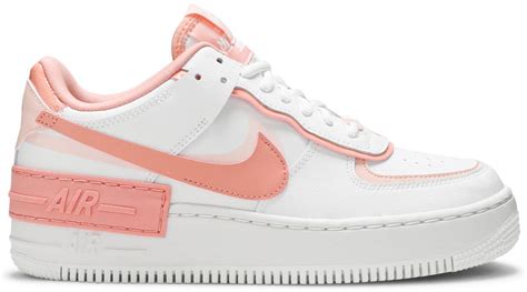 Tênis Nike Air Force 1 Shadow Washed Coral Pardal Sneakers Loja