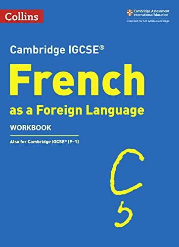 Cambridge Igcse French As A Foreign Language Workbook Cambridge