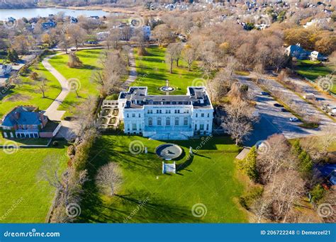 Rosecliff Mansion Newport Rhode Island Editorial Stock Photo Image