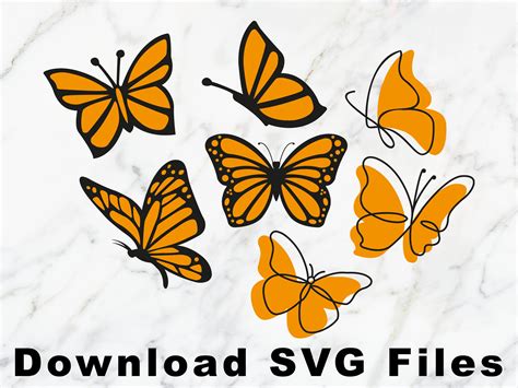 Butterfly Svg Cut File Cricut Layered Butterflies Butterfly Etsy