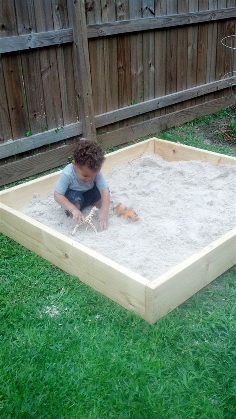 Diy Sandbox Nomadicthoughtsfromlexi Sandbox Plans Build A Sandbox
