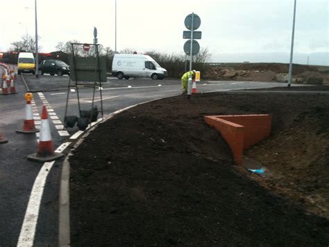 Lorry Park Section 278 Works A1 Northbound Bedfordshire Sb Civil