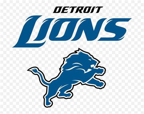 Detroit Lions Logo Clipart Logo Detroit Lions Emoji Detroit Tigers Emoji Free Transparent