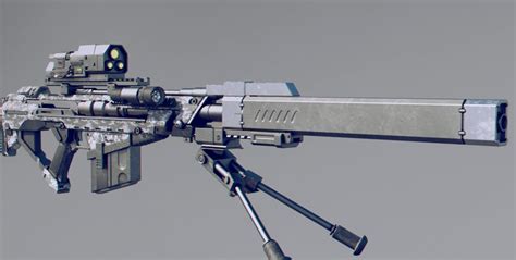 Top Sniper Rifle 3d Models 2022