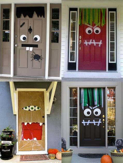 9 Spooky Halloween Door Designs