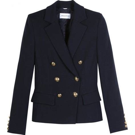 Emilio Pucci Classic Jersey Blazer Classic Dark Blue Toned Double