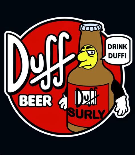 Descubra a melhor forma de comprar online. Surly - Duff, The Simpsons | Logos de cerveja, Desenho dos ...