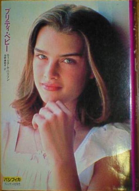 Brooke Shields Covers Japan Book Early Eighties Brooke Shields