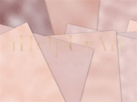 Blush Pink Pearly Textures Pack By Ihelpurart Thehungryjpeg