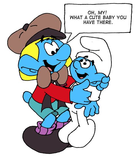 Pip And Baby Smurf By Grishamanimation1 On Deviantart