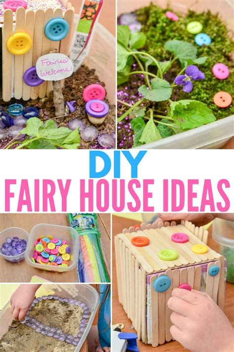 My Kids Had So Much Fun With This Fairy House Activity Great For The