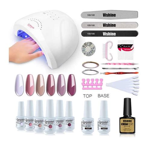 The Best Home Gel Nail Kits For Shellac At Home Glamour Uk