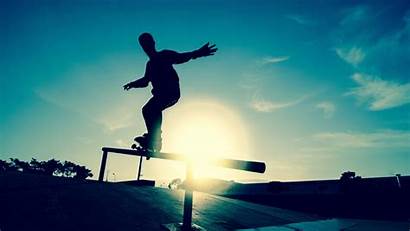 Skate Ice Board Rink Skateboard Silhouette Athlete