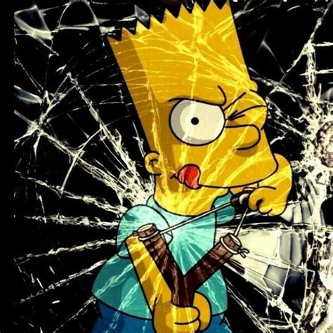 Simpsons Middle Finger Wallpaper Copfiln