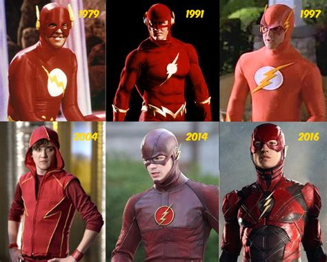 The Evolution Of The Flashs Suit Rdccomics