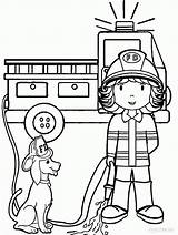 Firefighter badge coloring page police badge police officer badge c find a picture that you would like to color. Cartoon Firefighter Coloring Page - Coloring Home