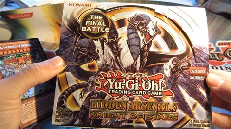 Yugioh Hidden Arsenal 7 Knight Of Stars Booster Box Opening Youtube