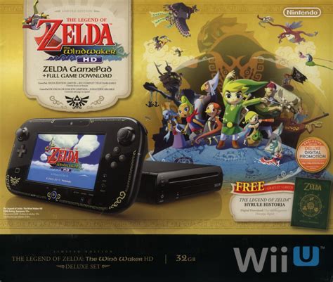 The Legend Of Zelda The Wind Waker Hd Deluxe Set