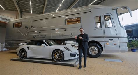 Take A Tour Of Volkner Mobils 185 Million Motorhome With A Garage