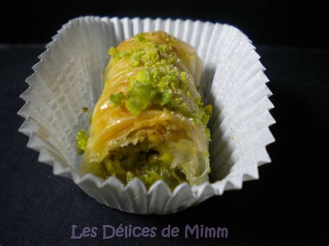 Baklavas Rolls Aux Pistaches Recette Libanaise Les D Lices De Mimm