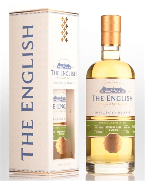 2010 St Georges Distillery The English Whisky Co 8 Year Old Smokey