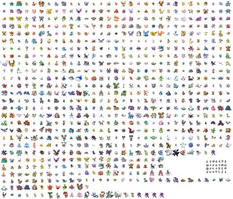 Is it ok to shorten a pokemon sprite? Pokemon B/W Sprite Sheet (Resource) by NekoYugito on ...