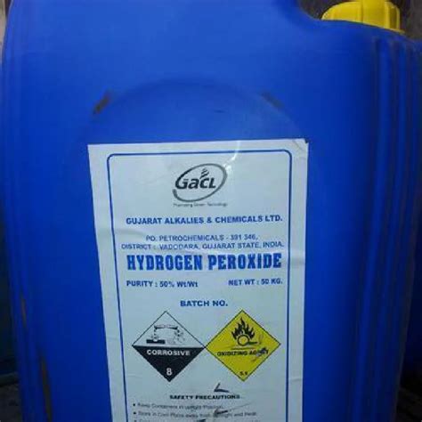 Hydrogen Peroxide 50 At Rs 95kg Formula H2o2 In Budaun Id 2852799801297