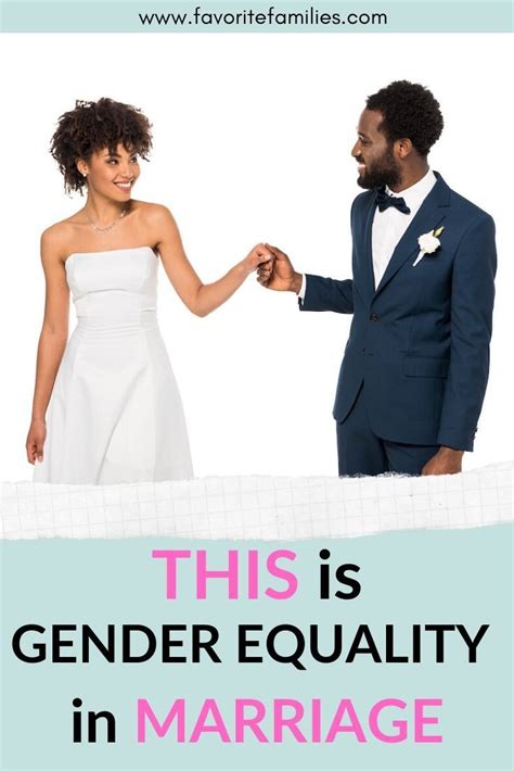 Achieving True Gender Equality In Marriage
